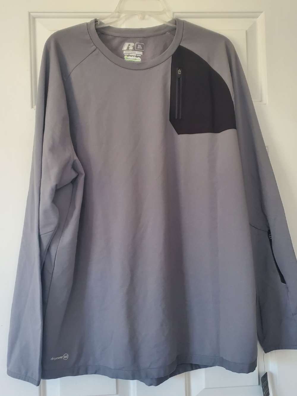 Russell Athletic Training Fit Dri Power 360 Long Sleeve Tech Top XL NEW
